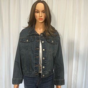 Monroe & Main Dark Blue Denim Jacket